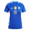 Officiële Voetbalshirt Argentinië Messi 10 Uit 2024 - Dames